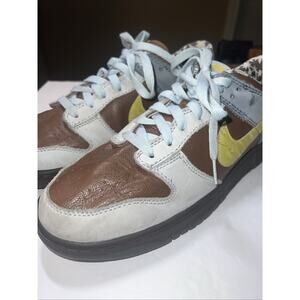 Size 10 - Nike Dunk Low Premium Low Bison/Celery-Barley Blue Rare 307696-231